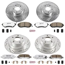 Front and Rear Z26 STREET BRAKE KIT for Subaru Forester image 2