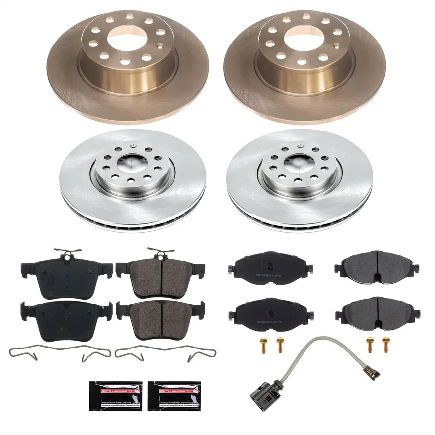 Front and Rear AUTOSPECIALTY BRAKE KIT for Volkswagen Taos