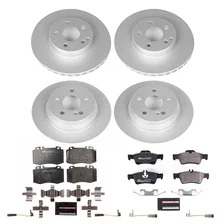 Front and Rear EUROSTOP BRAKE KIT for Mercedes-Benz E350 image 2