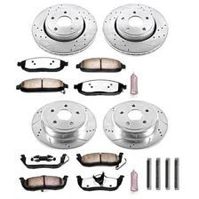 Front and Rear Z36 TRUCK/TOW BRAKE KIT for Jeep image 2
