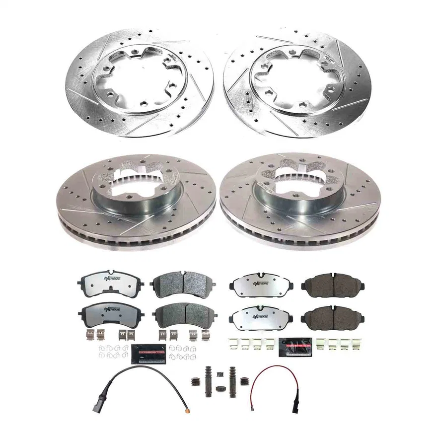 Front and Rear Z36 TRUCK/TOW BRAKE KIT for Ford Transit-350 HD