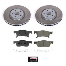 Front SEMI-COATED ROTOR KIT for Subaru Ascent image 1