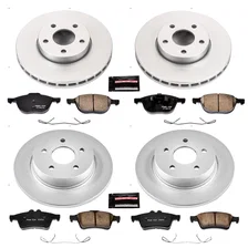 Front and Rear Z17 COATED BRAKE KIT for Ford Focus image 2