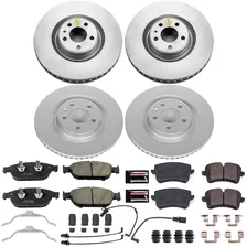 Front and Rear Z23 COATED BRAKE KIT for Audi image 2