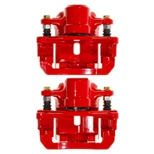 Rear RED CALIPER PAIR W/BRKT for Subaru image 5