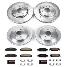 Front and Rear Z23 EVOLUTION BRAKE KIT for Cadillac STS image 2