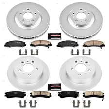 Front and Rear Z17 COATED BRAKE KIT for Buick image 2