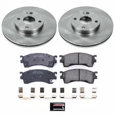 Front AUTOSPECIALTY BRAKE KIT for Mazda Protege image 2