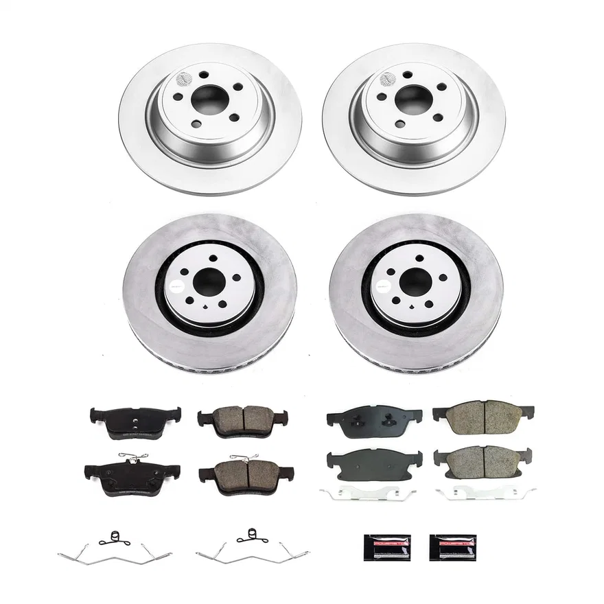 Front and Rear Z17 COATED BRAKE KIT