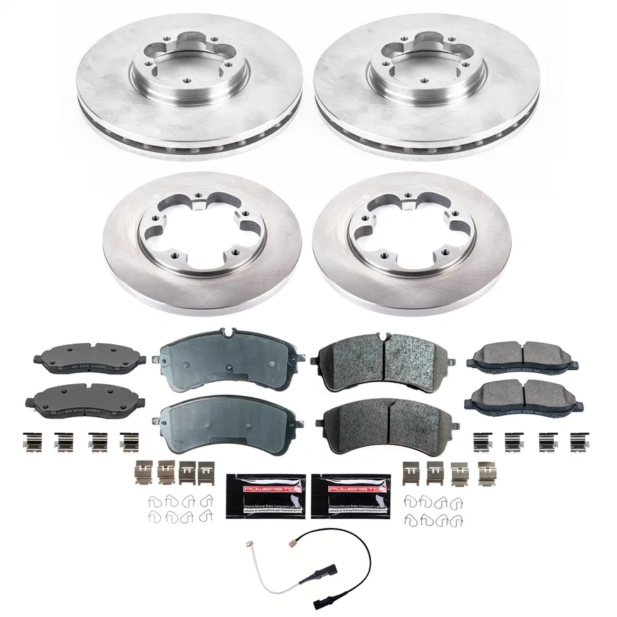 Front and Rear Z17 COATED BRAKE KIT for Ford Mustang Mach-E