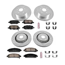 Front and Rear Z23 EVOLUTION BRAKE KIT for Toyota Venza image 2