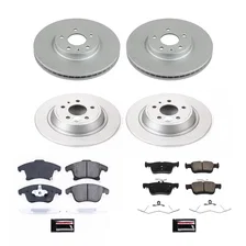 Front and Rear Z17 COATED BRAKE KIT for Ford Fusion image 2