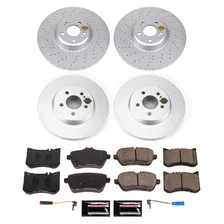 Front and Rear Z23 COATED BRAKE KIT for Mercedes-Benz image 1