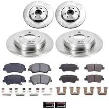 Front and Rear AUTOSPECIALTY BRAKE KIT for Kia Rio image 2