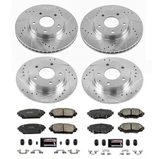 Front and Rear Z23 EVOLUTION BRAKE KIT for Mazda 3 image 2