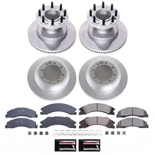 Front and Rear Z17 COATED BRAKE KIT for Ford image 1