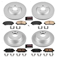 Front and Rear Z17 COATED BRAKE KIT for Nissan Maxima image 2