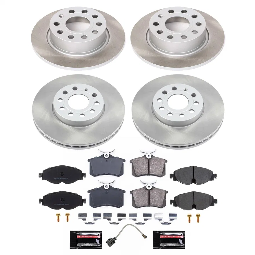 SEMI-COATED ROTOR KIT for Volkswagen Golf SportWagen