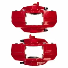 Rear RED CALIPER PAIR W/O BRKT for Subaru image 4