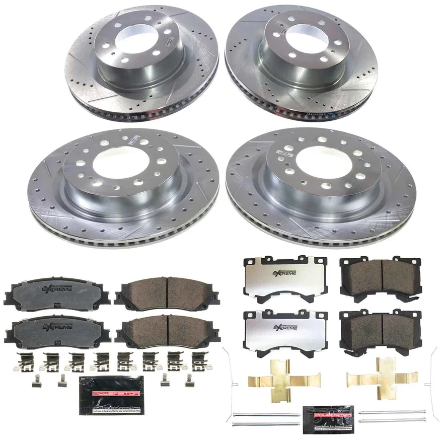 Front and Rear Z36 TRUCK/TOW BRAKE KIT for Toyota