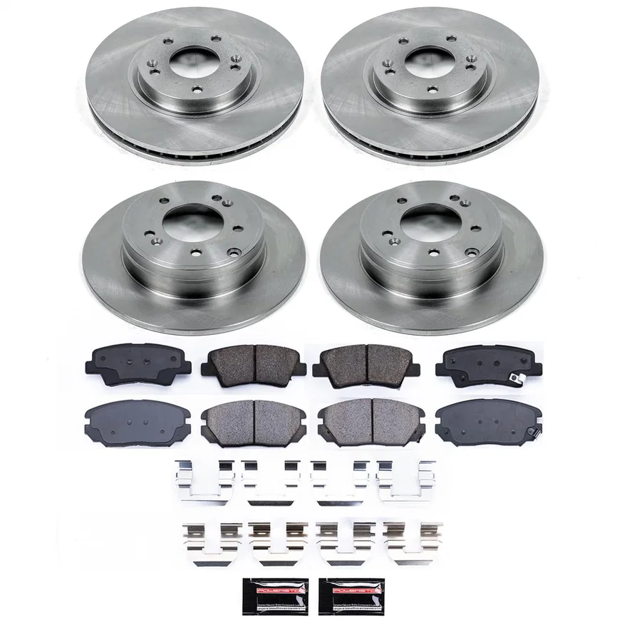 Front and Rear AUTOSPECIALTY BRAKE KIT for Hyundai Sonata