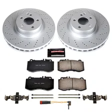 Front Z23 COATED BRAKE KIT for Mercedes-Benz E550 image 2