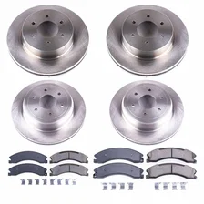 Front and Rear AUTOSPECIALTY BRAKE KIT for Nissan TITAN XD image 2