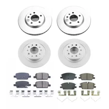 Front and Rear Z17 COATED BRAKE KIT for Chevrolet Malibu image 1