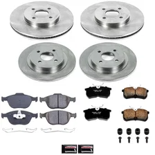 Front and Rear AUTOSPECIALTY BRAKE KIT for Ford Focus image 2