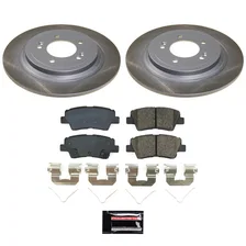 Rear SEMI-COATED ROTOR KIT for Hyundai Nexo image 1