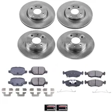 Front and Rear AUTOSPECIALTY BRAKE KIT for Fiat 500 image 2