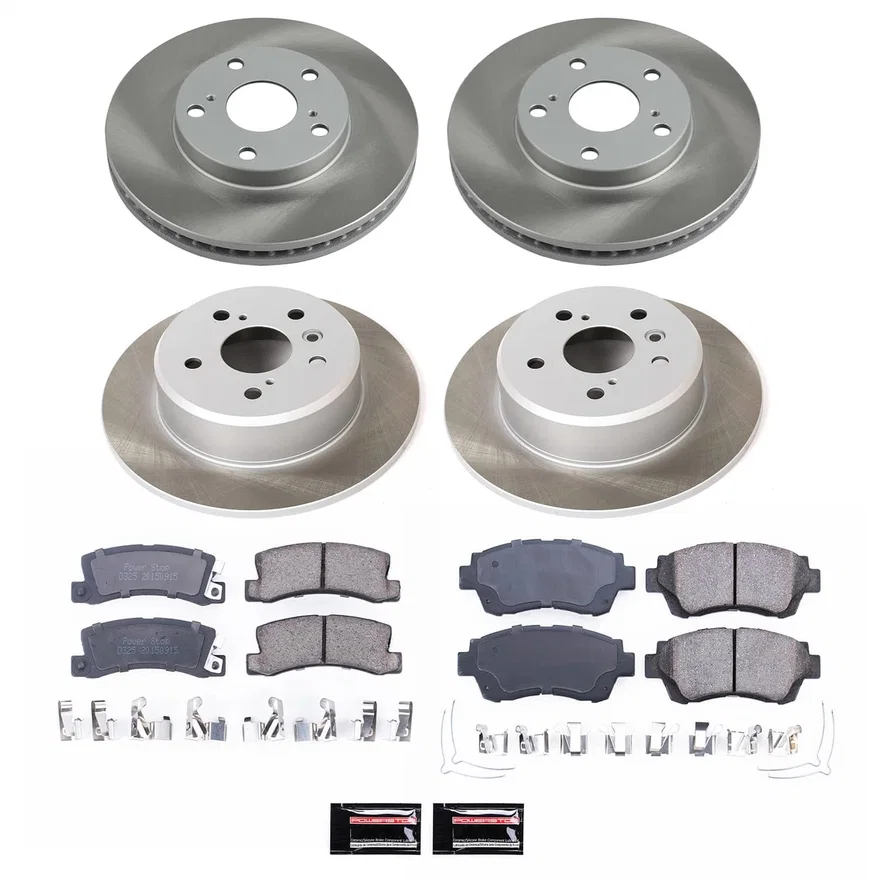SEMI-COATED ROTOR KIT for Toyota Camry