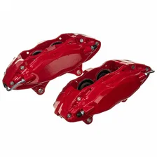 Front RED CALIPER PAIR W/O BRKT for Chevrolet Camaro image 6