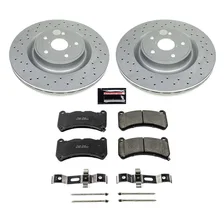 Front Z17 COATED BRAKE KIT for Subaru WRX STI image 2