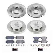 Front and Rear AUTOSPECIALTY BRAKE KIT for Toyota Prius image 2