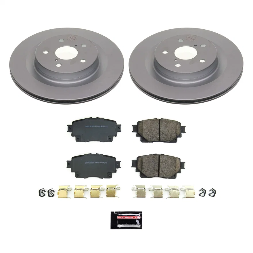 Rear Z17 COATED BRAKE KIT for Toyota