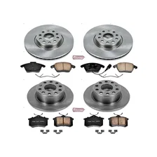 Front and Rear AUTOSPECIALTY BRAKE KIT for Volkswagen image 2