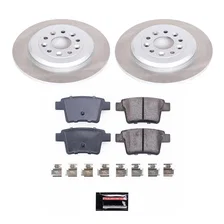 Rear SEMI-COATED ROTOR KIT image 1