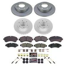 Front Z17 COATED BRAKE KIT image 1