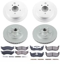 Front and Rear Z17 COATED BRAKE KIT image 2