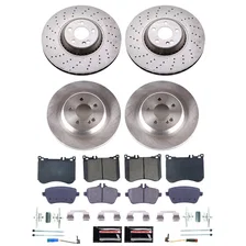 Front and Rear AUTOSPECIALTY BRAKE KIT for Mercedes-Benz image 1