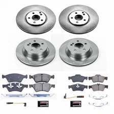 Front and Rear AUTOSPECIALTY BRAKE KIT for Mercedes-Benz E550 image 2