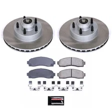 Front SEMI-COATED ROTOR KIT image 1