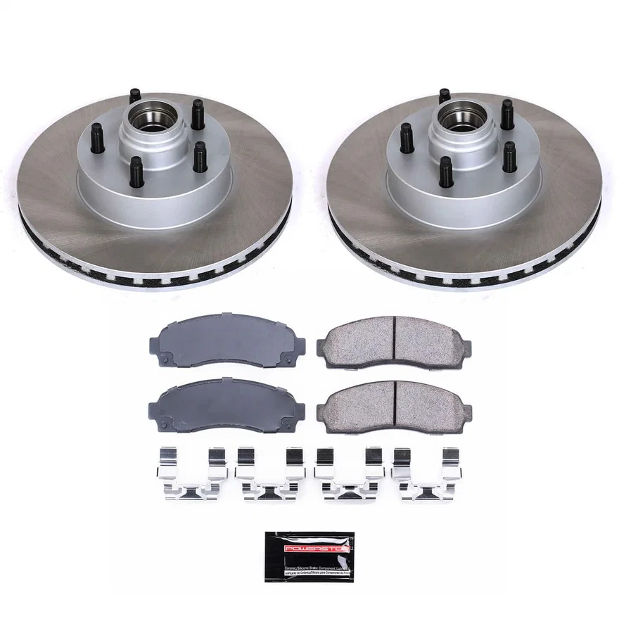Front SEMI-COATED ROTOR KIT