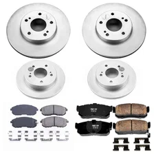 Front and Rear Z17 COATED BRAKE KIT for Nissan Maxima image 2