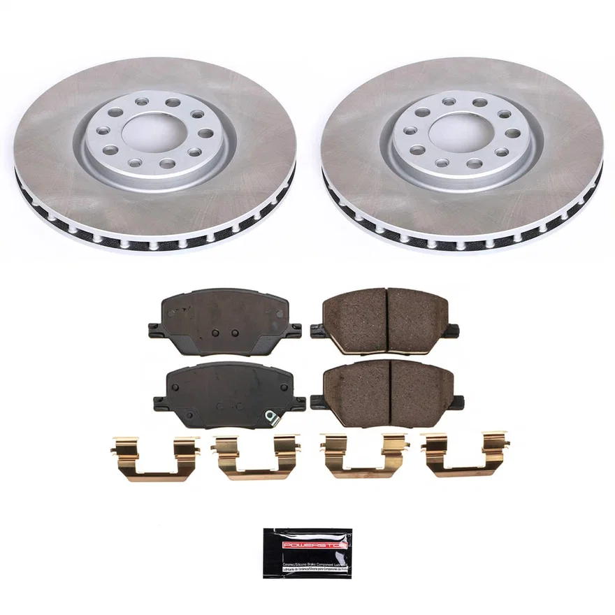 Front SEMI-COATED ROTOR KIT