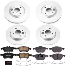 Front and Rear Z17 COATED BRAKE KIT for Ford EcoSport image 2