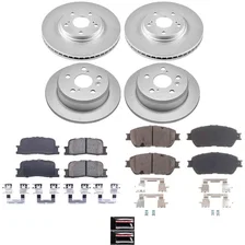 Front and Rear Z17 COATED BRAKE KIT for Lexus image 2