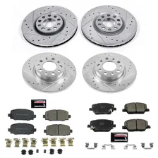 Front and Rear Z23 EVOLUTION BRAKE KIT for Jeep Compass image 2