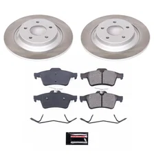 Rear SEMI-COATED ROTOR KIT for Mazda 5 image 1